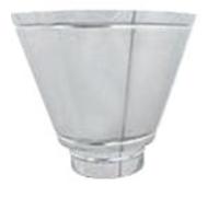 TERMINALE PER CANNA FUMARIA VENETO RAME DIAMETRO 80