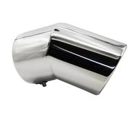 Terminale Per Land Per Cruiser 200 LC200 Per LEXUS 570 LX570 Terminale Di Scarico In Acciaio Inossidabile Car Styling Auto Tubo Scarico(Argento)