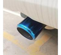 Terminale Per Land Per Cruiser 200 LC200 Per LEXUS 570 LX570 Terminale Di Scarico In Acciaio Inossidabile Car Styling Auto Tubo Scarico(Blu)