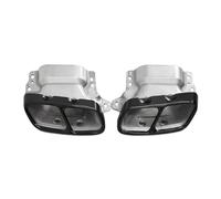 Terminale Per Mercedes A45 W176 CLA45 GLA45 2013 2014 2015 2016 2017 2018 Punta Del Silenziatore Ugello Accessori Auto Punte di Scarico(Nero)