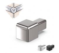 Terminale per profilo quadrato in acciaio inox