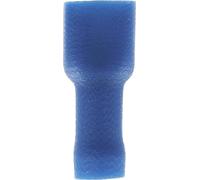 Terminale piatto isolato femmina rinforzato in busta, 6,35 x 0,8 mm, da 1 a 2,5 mm², lotto da 15