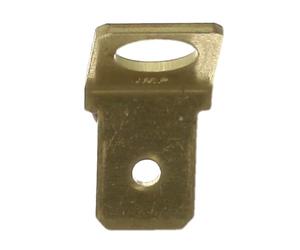 Terminale piatto maschio a vite in scatola, 6,35 mm x 0,8 mm, 5,2 mm, confezione da 100