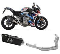 Terminale Pista Arrow Titanio+collettore in Acciaio Dark BMW M 1000 R 2023 2024