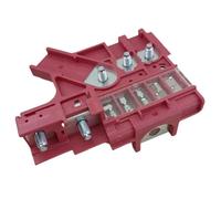 Terminale positivo batteria per Mazda 3, CX-30, CX-50 - Ricambio OEM BCKA-67-S99, ABS rosso e struttura in metallo
