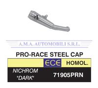 Terminale Pro-Race nichrom Dark Husqvarna Svartpilen/Vitpilen 401 Anni 2018 2019