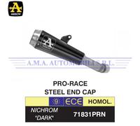 Terminale Pro-Race nichrom"Dark" Yamaha YZF R3 Anni 2021 2022 2023