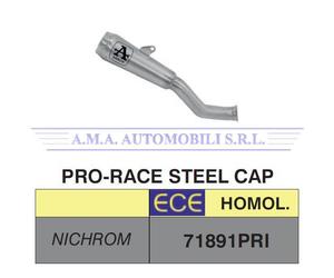Terminale Pro-Race nichrom Husqvarna Vitpilen 701 Anni 2018 2019