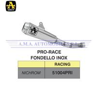 Terminale Pro-Race nichrom Yamaha XSR 125 Anni 2022 2023