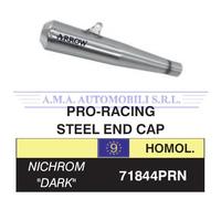Terminale Pro-Racing Dark fondello inox Yamaha XJR 1300 2015 2016 2017