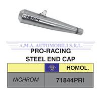 Terminale Pro-Racing fondello inox Yamaha XJR 1300 2007 2008 2009 2010 2011 2012