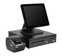 Terminale Punto Vendita iggual Pack completo TPV 15 AIO EASY 80 IRON-50 Intel N100 4GB 128GB SSD Touchscreen 15"