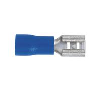 Terminale Push-On Femmina Blu 4,8mm Confezione Da 100 | BT19 Sealey Nuovo