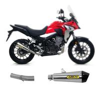 Terminale +Racc Arrow X-Kone Acc inox F Carb HONDA CB 500 X 2019 > 2020