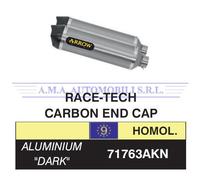 Terminale Race-Tech all. Dark (DX+SX) fond.carb KTM 990 Adventure 2009 2010 2011