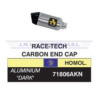 Terminale Race-Tech all. Dark fond.carb Ducati Hypermotard/Hyperstrada 2016 2017