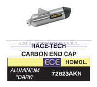 72623AKN - Terminale Scarico Arrow Race-Tech Dark Husqvarna 701 (17-18)