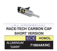 71864AKNC - Terminale Scarico Arrow Race-Tech Short Dark Honda X-ADV 750