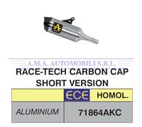 71864AKC - Terminale Scarico Arrow Race-Tech Short Alluminio Honda X-ADV 750