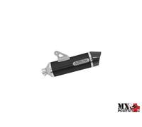 TERMINALE RACE-TECH ALLUMINIO DARK" CON FONDELLO CARBY" BMW C 650 SPORT 2016-...