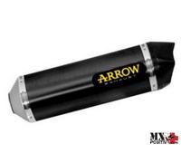 TERMINALE RACE-TECH ALLUMINIO DARK" CON FONDELLO CARBY" HONDA NC 750 X 2021-2...