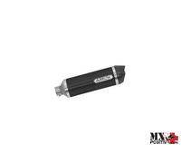 TERMINALE RACE-TECH ALLUMINIO DARK" CON FONDELLO CARBY" KYMCO AK 550 2017-202...