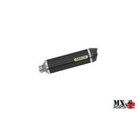 TERMINALE RACE-TECH ALLUMINIO DARK" CON FONDELLO CARBY" YAMAHA TMAX 530 2017-...