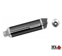 TERMINALE RACE-TECH ALLUMINIO DARK" CON FONDELLO CARBY" YAMAHA YP 500 TMAX 20...