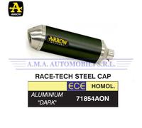 Terminale Race-Tech aluminium "Dark" Kawasaki Versys 650 Anni 2021 2022