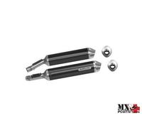 TERMINALE RACE-TECH APPROVED ALUMINIUM DARK"" APRILIA TUONO 1000 R / R FACTOR...
