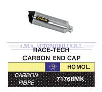 71768MK - Terminale Arrow Race-Tech Carbonio Ducati Hypermotard/Hyperstrada