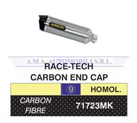 71723MK - Terminale Scarico Arrow Race-Tech Carbonio Kawasaki Z 750 / Z 750 R