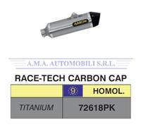 Terminale Race-Tech in titanio fondello carby KTM 690 SMC 2013 2014 2015 2016
