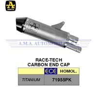 Terminale Race-Tech titanio con fondello carby Triumph SPEED TRIPLE 1200 RS 2021