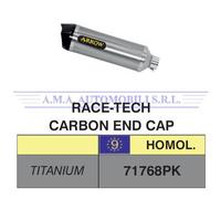 Terminale Race-Tech titanio fon.carb Ducati DIAVEL 2011 2012 2013 2014 2015 2016