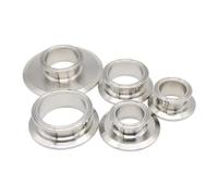 Terminale riduttore a tre morsetti da 3,8 cm, 5,1 cm, 6,3 cm, 7,5 cm, 10,2 cm, in acciaio inox SS304, 50,5 mm, 64 mm, 77,5 m, ghiera per tubi di birra fatti in casa (50,5 mm x 119 mm)