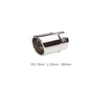 Terminale scarico universale inox singolo 43-67mm TRX/21
