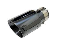 Terminale Scarico 1 Pz Per BMW F20 F10 E38 E46 Tubo Di Scarico Silenziatore Coda Gola Acciaio Inossidabile Troppo Nero Terminales(51mm-114mm)