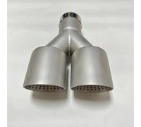 Terminale Scarico 1 Pz Per Mercedes Per Benz Classe C W206 C200 C260 C300 C43 C63 2022+ Tubo Di Scarico Sabbiato Silenziatore Posteriore Tipo Y Terminales(70mm-101mm)