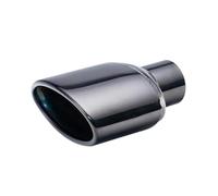Terminale Scarico 1 Pz Per Toyota Per Prius 2004-2009 Terminale Scarico Auto Inclinato 57 Mm Automatico Marmitta Auto Tubo Scarico(Nero)
