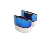 Terminale Scarico 2 Pezzi In Acciaio Inox Auto Tubo Scarico Marmitta Terminale Posteriore Coda Gola Per Lincoln Per Corsair 2019 2020 2021 2022 2023 Tubo Coda Scarico(1 Pair-Style-C)