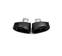 Terminale Scarico 2 Pezzi Tubo Scarico Auto Per RS3 RS4 RS5 RS6 RS7 A6 A7 A5 A4 A3 Terminale Scarico Marmitta Punta Ugello Punta Scarico In Fibra Di Carbonio(Style D)