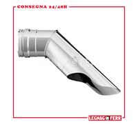 Terminale Scarico A Becco D.80mm Stufe Pellet Acciaio Inox Aisi 316L Apros TERM