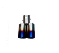 Terminale Scarico Accessori Universali Per Auto Silenziatore Per Tubo Scarico Gola Posteriore Per BMW Per Serie F Per E46 Per E90 Per F09 Tubo CodaScarico(Gold)