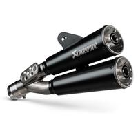 TERMINALE SCARICO ACCIAIO INOX NERO AKRAPOVIC PER BMW R 12 NINE-T / R 12 24-25