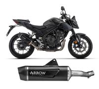 Terminale Scarico Arrow Indy Race EVO Alluminio Nero HONDA CB 500 HORNET 2024