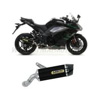 Terminale scarico Arrow Omo IndyR Allu Nero Carb KAWASAKI NINJA 1000SX 2020 2023