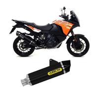 Terminale scarico Arrow Omo Maxi RTech Allum Nero Ca KTM 1290 SuperAdv 2017 2020
