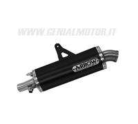 Terminale scarico Arrow Omo Maxi RTech Allum Nero Inox HONDA CRF 1100L 2020 2024