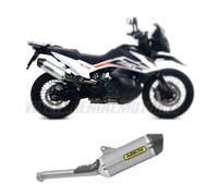 Terminale Scarico Arrow Omo Rtech Tita F Carb KTM 790 Adventure R 2019 > 2020
